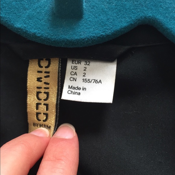 H&M Washed Faux Silk Long/Oversized Blazer - Picture 5 of 8